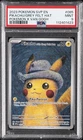 2023 POKEMON SVP EN-SV BLACK STAR PROMO #085 PIKACHU WITH GREY FELT HAT PSA 9