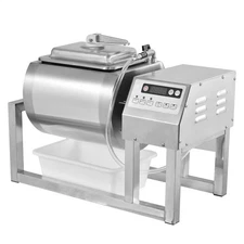 18L Meat Tumbler Marinator Vacuum Pump Curing Rolling Kneading Machine