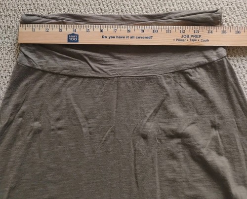Geile Kröte schräger A-Linien Rock braun Bio Baumwollmischung Stretch MEDIUM - Bild 9 von 9