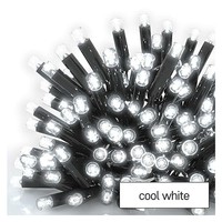 Eisregen Lichterkette 3M Emos 50 Leds Kaltweiß IP44 Weihnachtslichterkette