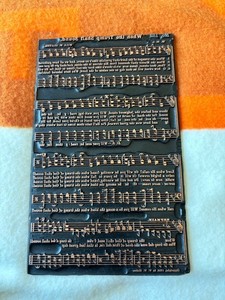 HYMNAL PRINTERS PLATE. 