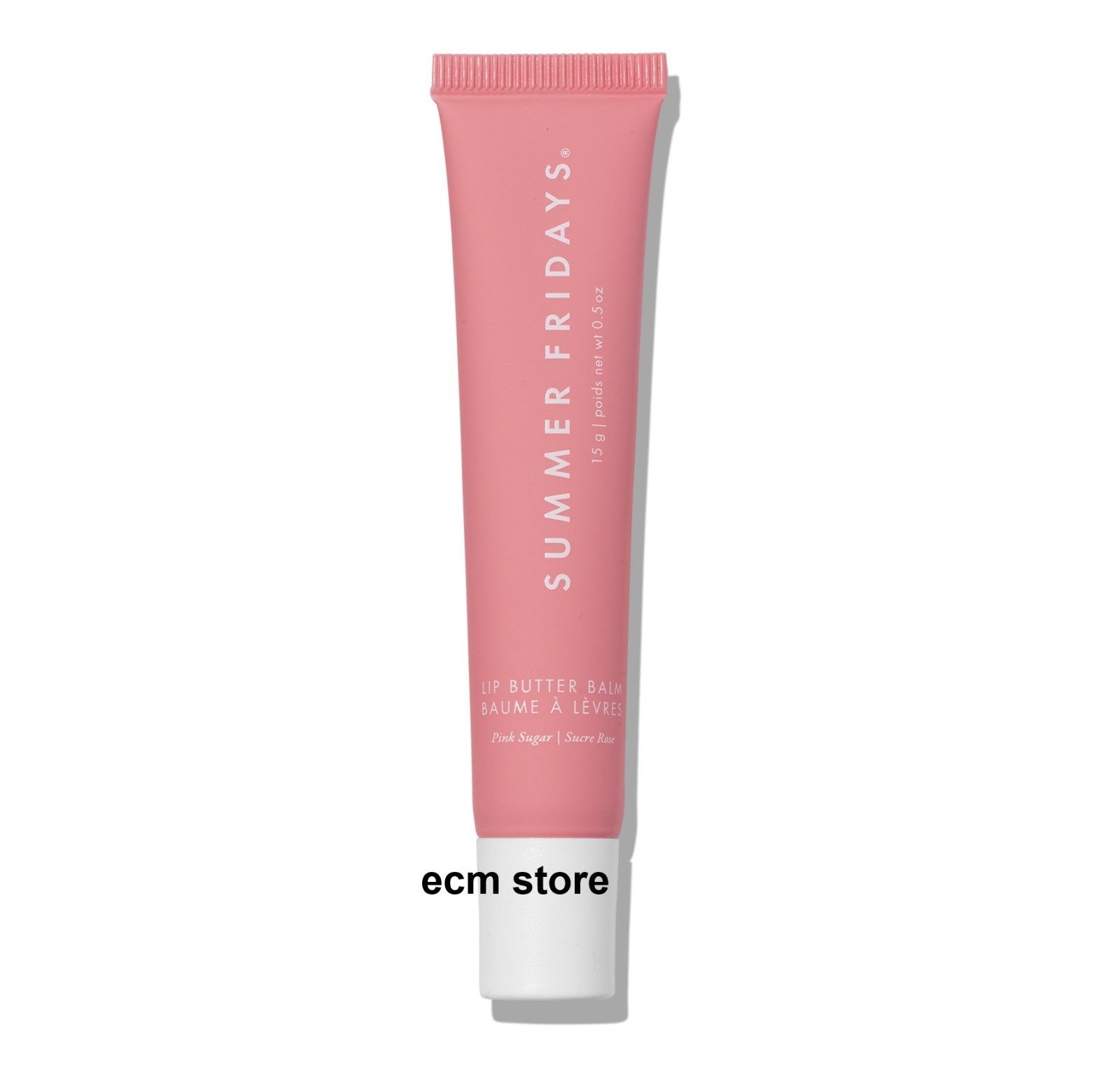 Baume à lèvres Sucre rose Summer Fridays 15 g soin hydratant teinté brillant