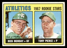 1967 TOPPS #542 RICK MONDAY A'S EX SET BREAK 552507 (KYCARDS)