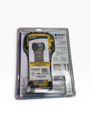 Brady BMP21-PLUS Portable Label Printer, 3/4 , Black on White Brand New..