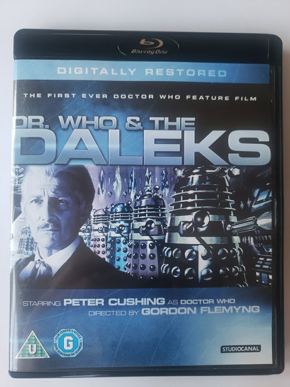 Doctor Who And The Daleks (1965) Film Peter Cushing Blu-ray In Excellent Con