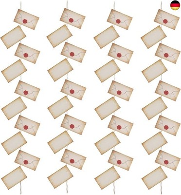 4 Strings Magic Decoration Envelope Banner with 40PCS Beautiful Envelope Paper