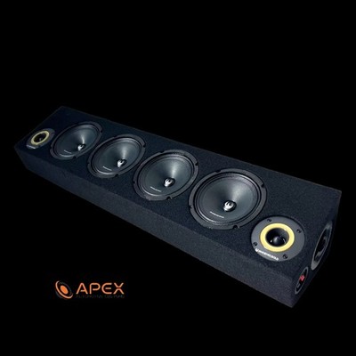 Phoenix Gold ZP65BOX 1700 Watt 4 x 6,5'' Midbass & 2 x 3,6'' Hochtöner Sub Bass Box