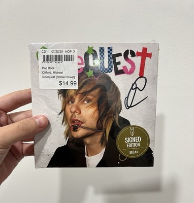 SIGNED by Michael Clifford | Sidequest | RARE | SIGNED COVER CD
