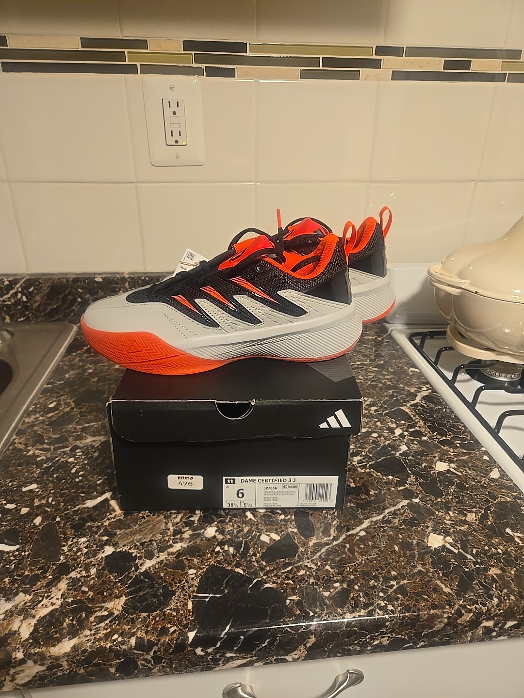 Jp7656 Grey/ Black/ Red