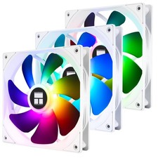 Thermalright TL-C14CW-S X3 140mm White PC Cooling Fan 1500RPM 4-Pin PWM 5V ARGB