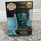 Funko Pop Heroes! Batman #144 BATMAN(Teal Chrome) Funko '19 Summer Conv. Ltd Ed.