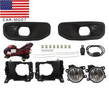 For 2019-2024 Ram 1500 Halogen Bumper Fog Lights Driving Lamps W Switch Lhrh