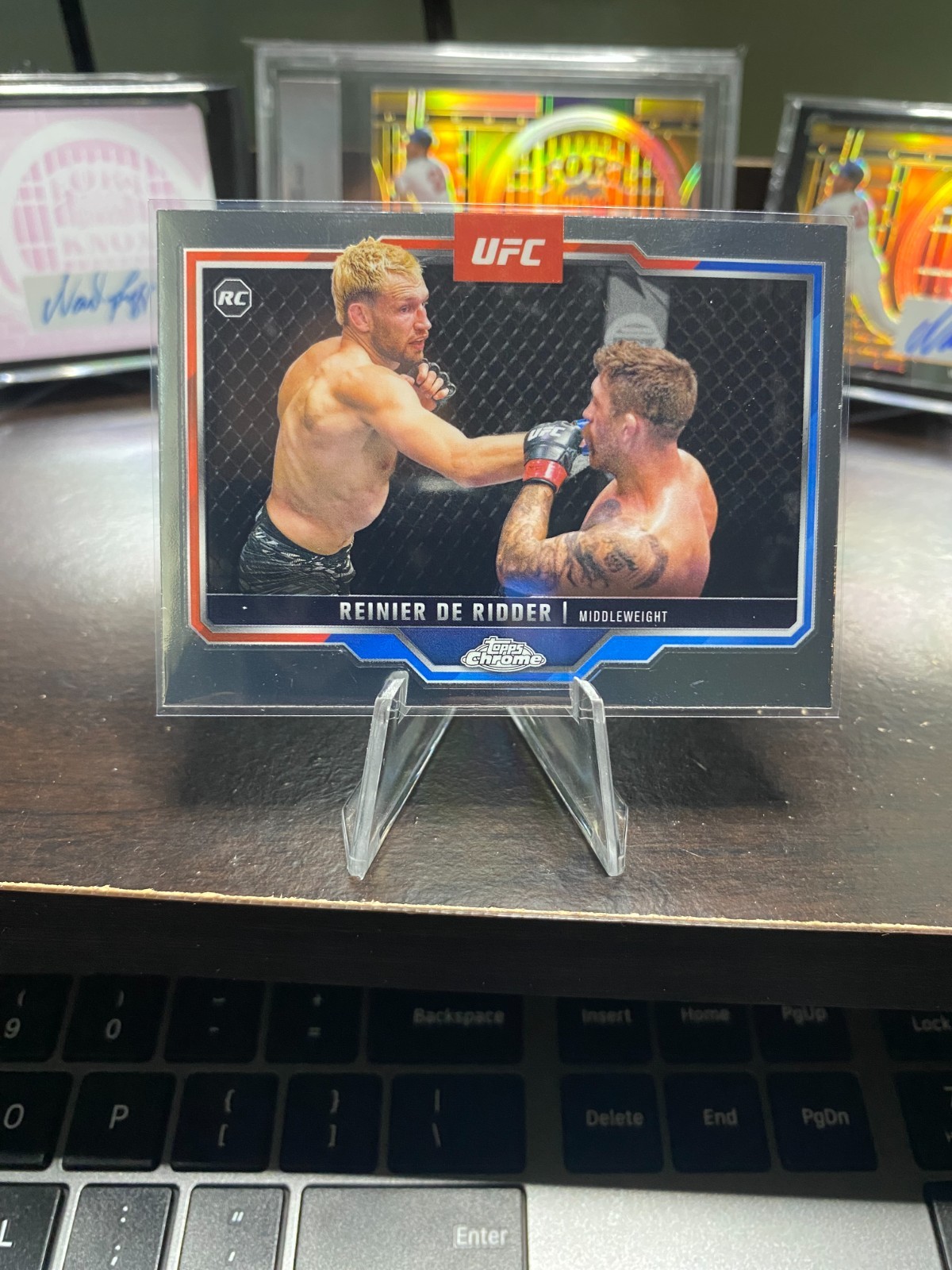 2025 Topps Chrome UFC - Reinier de Ridder #185 (RC)