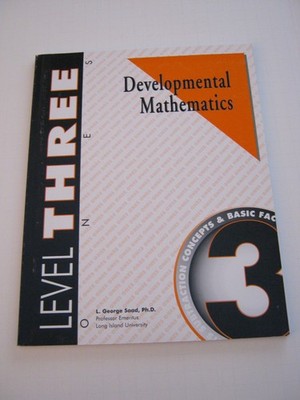 Developmental Mathematics Student Workbook, Level 3. Ones. Subtraction Conce...
