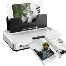 Thermal Binding Machine 500 Sheets Capacity with 10PCS Binding Covers, Digita...