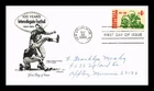 DR JIM STAMPS US COVER INTERCOLLEGIATE FOOTBALL CENTENNIAL FDC ARTMASTER