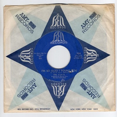 The O'JAYS * I'm So Glad I Found You * 1968 NORTHERN SOUL 45 * Listen!