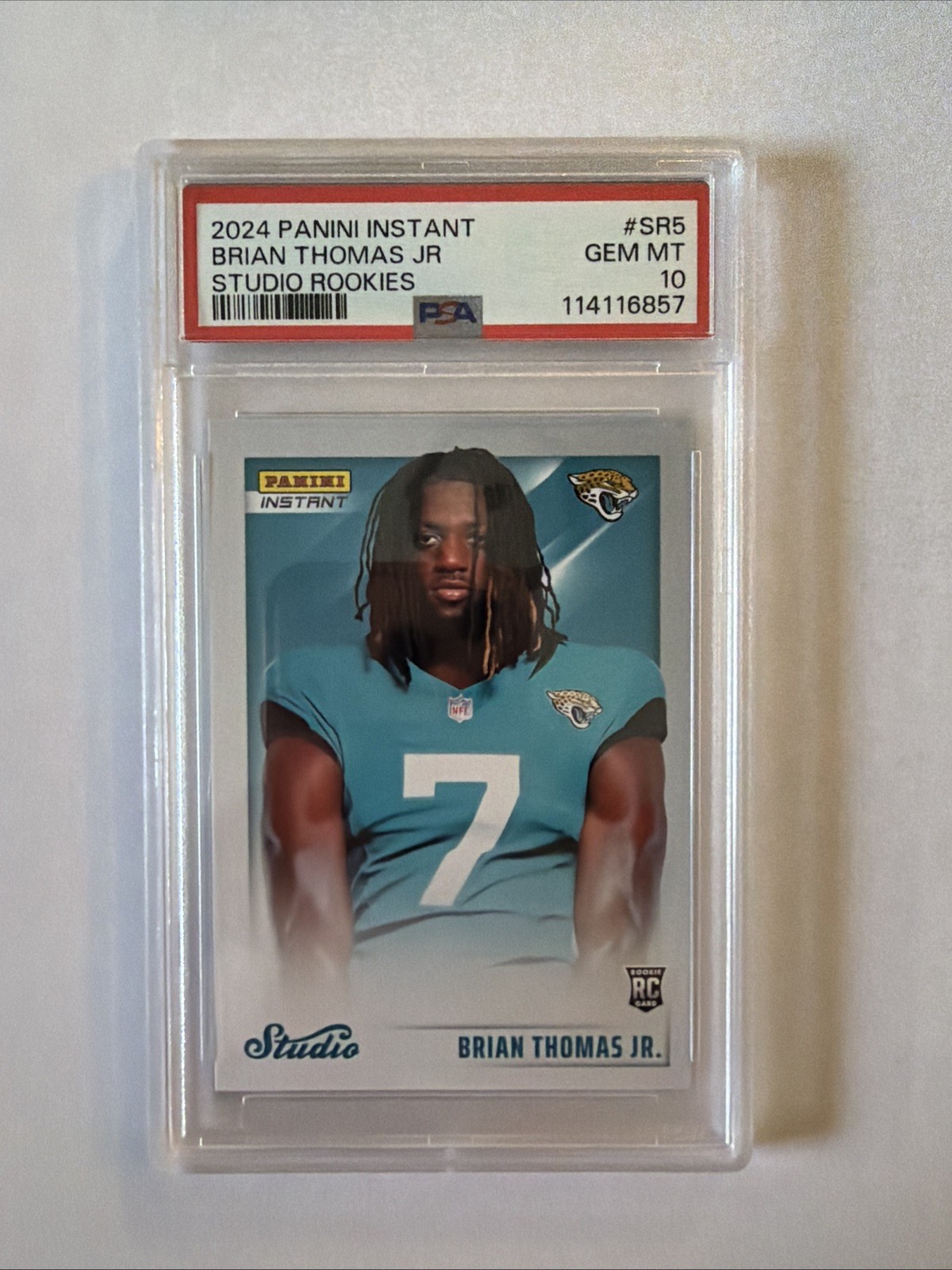 Brian Thomas Panini Instant Studio Rookies #SR5 Base