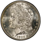 1882 S $1 Morgan Silver Dollar PCGS MS63 - Die Polish Marks, Beautiful Coin!