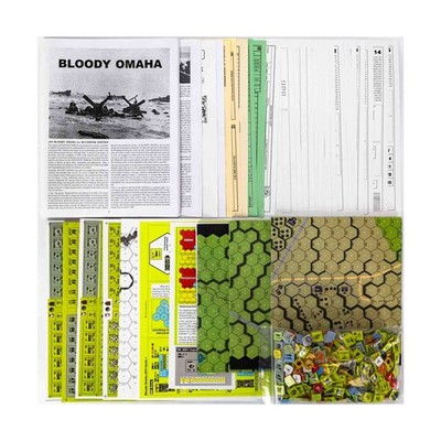Critical Hit Advanced Tobruk Bloody Omaha - D-Day 1944 (2nd Ed) Bag EX