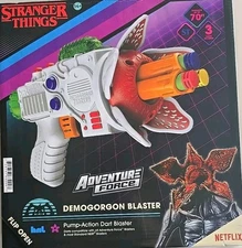 Stranger Things Demogorgon Dart Pump-Action Blaster Gun Adventure Force