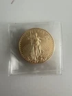 2011 1 oz American Gold Eagle BU $50 Walking Liberty coin Bullion. Great shape!