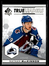 2022-23 SP Authentic True Leaders Nathan MacKinnon Colorado Avalanche #TL-18