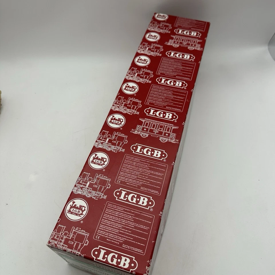 LGB 1600 0 x 13 Brass Curved Track R3 22.5° W/Box G Scale Made In Germany - Image 2 of 4