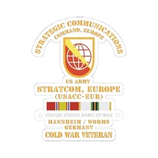 Kiss-Cut Stickers - SSI, USA STRATCOM, Eur - Ssi, Mannheim-Worms, Germany w Cold