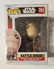 Funko POP! Star Wars - BATTLE DROID - #703 - w/Protector - Phantom Menace