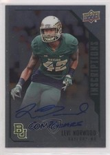 2015 Upper Deck Inscriptions Levi Norwood #LN Auto 2t7