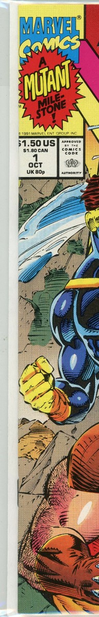 X-Men #1 (Marvel 1991) | RAW 8.5 VF+ | Jim Lee Art | Cover C