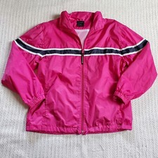 Vintage 80's/90 s Lavon Windbreaker Pink Jacket Nylon Women's Size Medium
