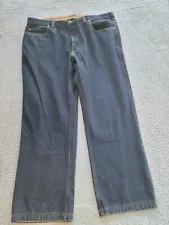 Duluth Trading Company Men's 40x30 Ballroom Relaxed Fit Denim Blue Jeans 86069