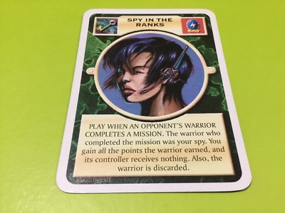 Doomtrooper Base Rare: Spy in the ranks *English* Mutant Chronicles CCG