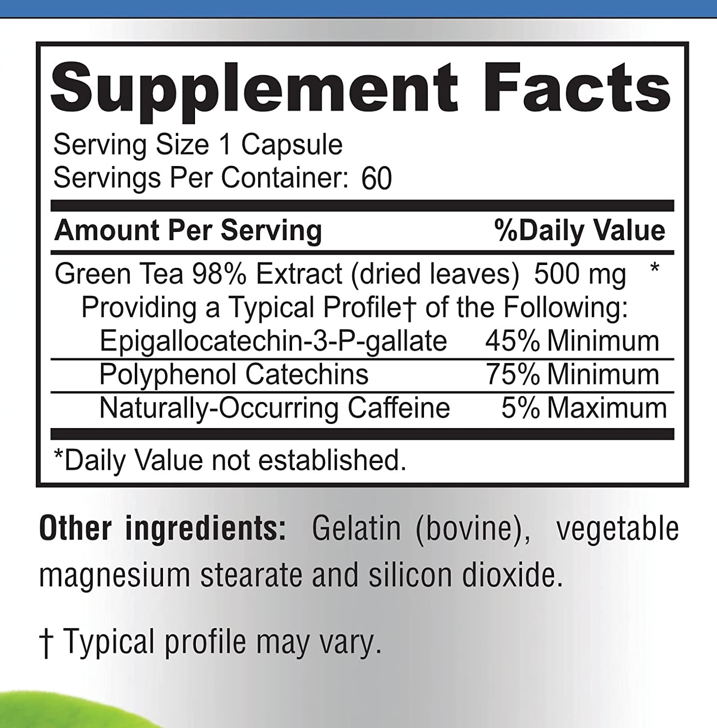 ✨Green Tea Extract 98% 3X Strength,75% Polyphenol Catechins,45% EGG,Antioxidant✨