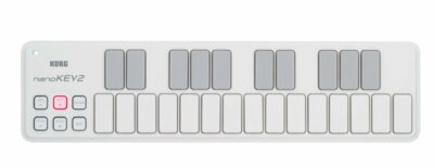 KORG USB MIDI Keyboard Controller NanoKEY2 Weiß Neu In OVP