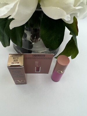 Valentino Liquirosso Lip & Blush Blur Liquid Matte 302R Pink Is