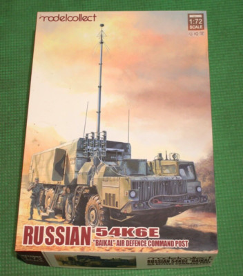 Modelcollect  1/72 Russian 54K6E  Baikal  Air Defense Command Post model kit