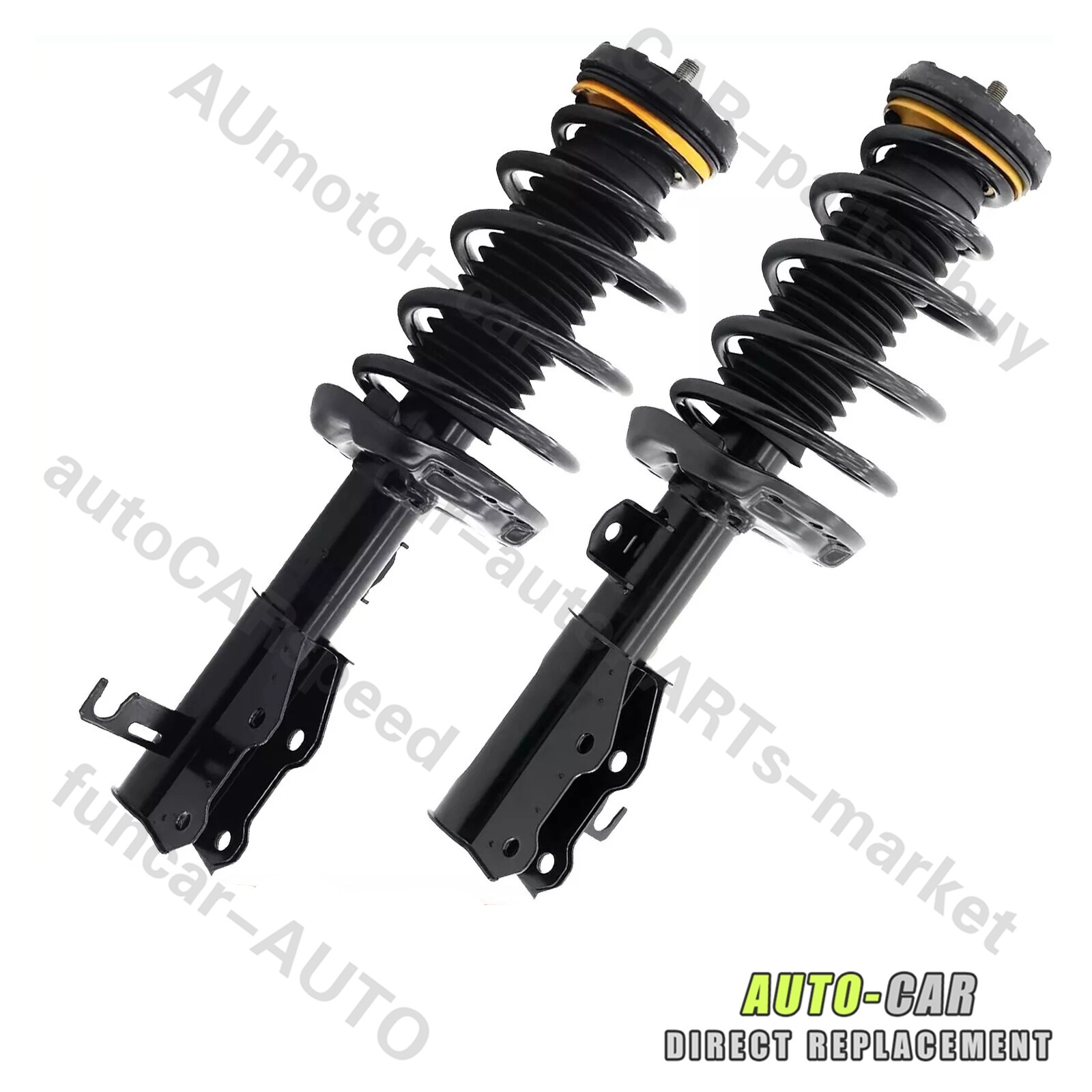 2011-2016 Buick LaCrosse GA Front Struts with Coil Springs