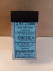 Chessex Dice Translucent Blue w/ White Polyhedral 7-Die Set CHX 23006