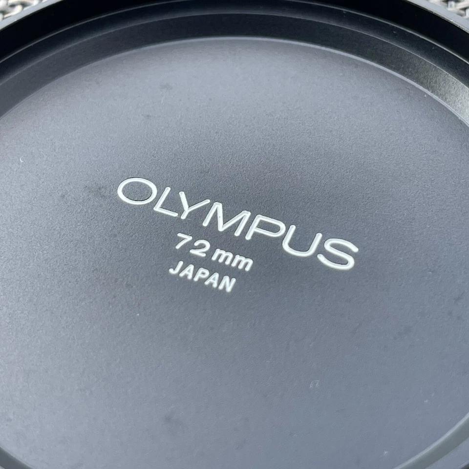 [N Mint+++] Olympus Classic OM 72mm Metal Screw-in Front Lens Cap Q - Image 3 of 4