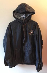 Sweatshirts Hoodies Sporting Goods Dunbrooke Reebok Miami Dolphins Craftsman Zip Front Hooded Jacket Southamptonacademy Org