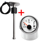 Car Boat Fuel Level Sender Sensor+52mm Fuel Level Gauge Oil Tank Meter 0-190ohm