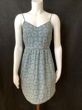 J Crew Dress Womens 0  Linen Blend Mini Airy Breathable