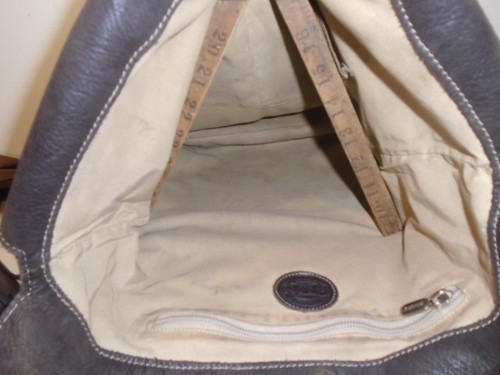 ROOTS LAUREN BAG CHARCOAL GREY ITALIAN LEATHER $318CAD RETAIL +1 - Picture 12 of 12