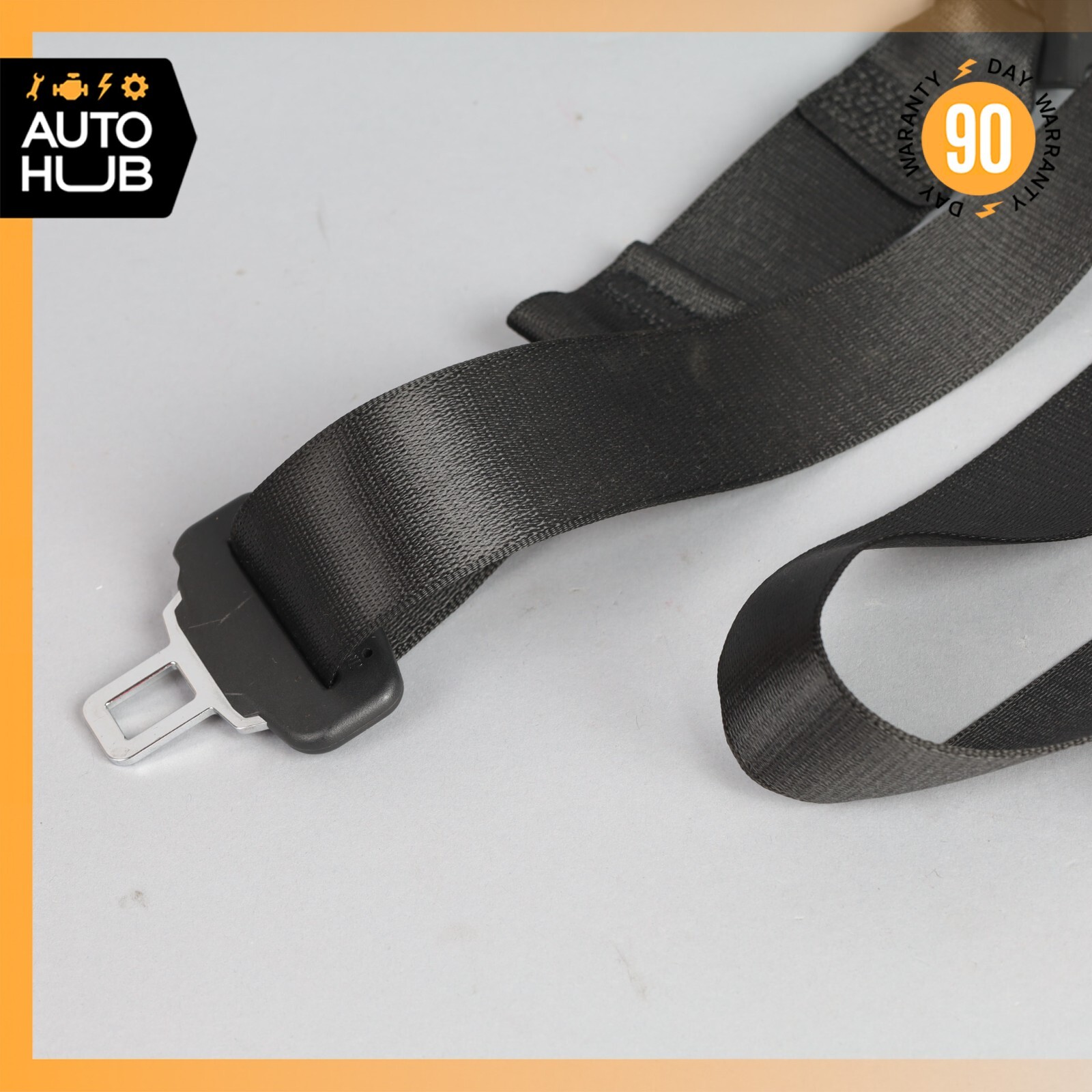 17-20 Maserati Levante S M161 Rear Right Passenger Side Seatbelt Black OEM 26k
