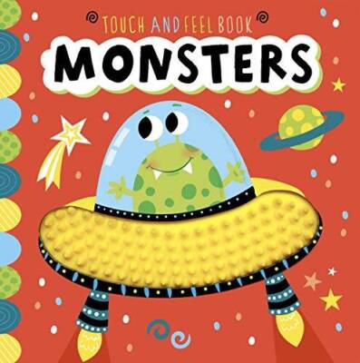 Monsters: A Touch and Feel Book - Childrens Novelty Book - Silicone E - GOOD