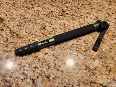READ - HUNTPAL Shooting Stick Tripod Gun Rifle Rest, Hunting Monopod 
