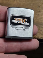 Old Vintage Pawlings Rubber Co NY Advertising Zippo Rule Tape measure PRC
